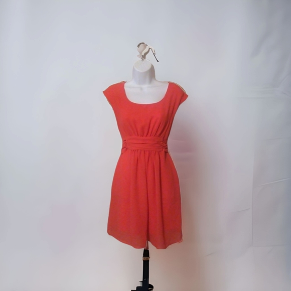 Urban Outfitters Dresses & Skirts - Pins & Needles Urban Outfitters Hot Coral Dress